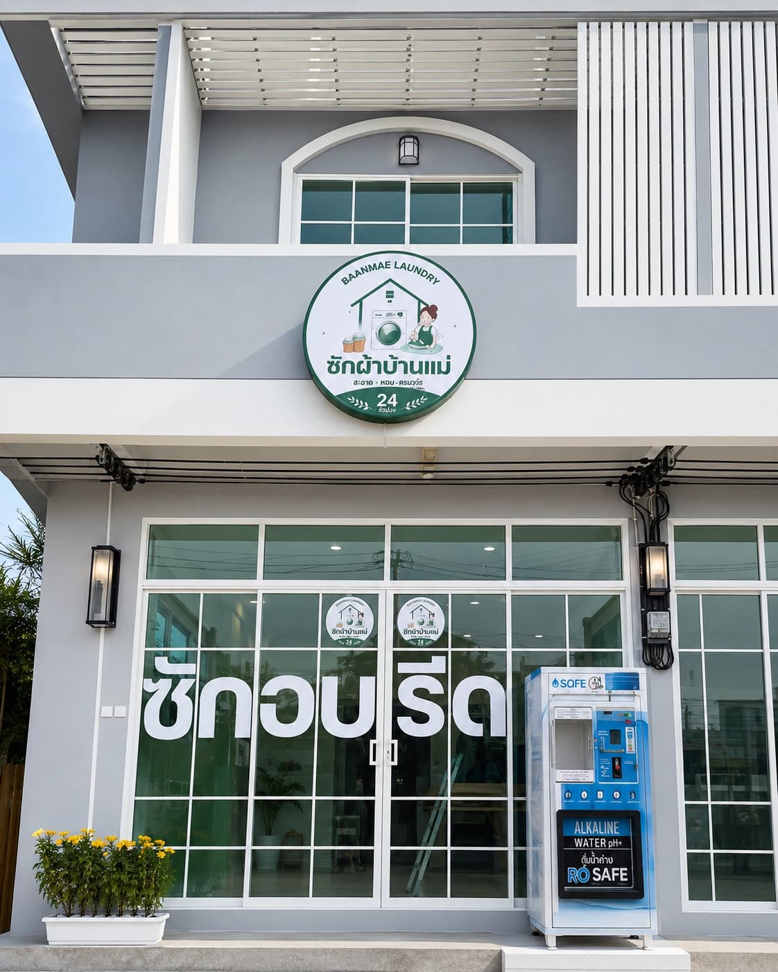ซักสะอาด สะดวกทุกเวลา เปิดบริการ 24 ชั่วโมง